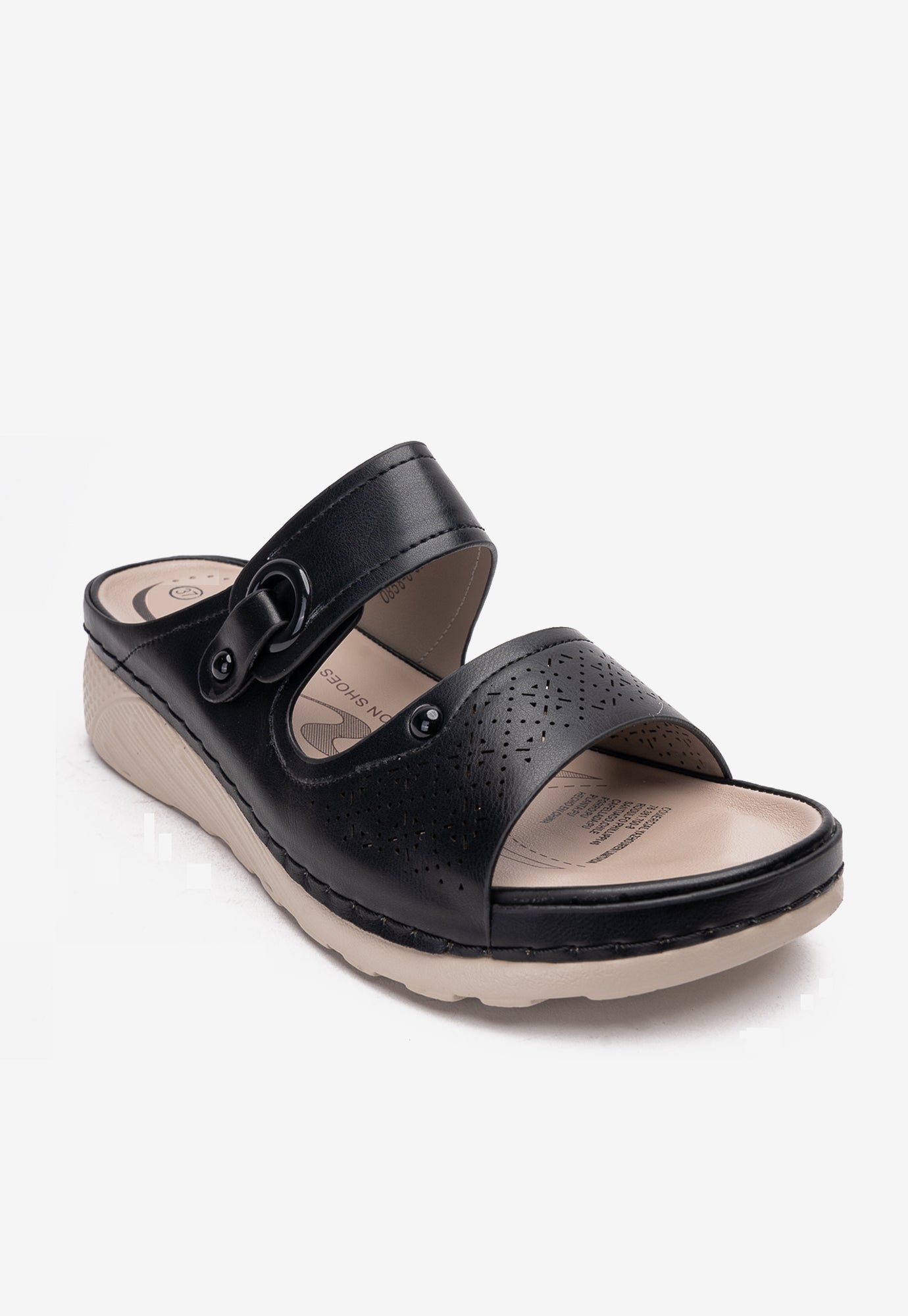 Sandalia Mujer Negro Samanta Thunder Blue Thunder Blue